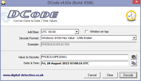Digital Detective Free Tool DCode Digital Detective Free Tool DCode