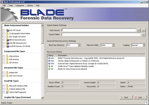 Digital Detective Blade v1.8 Professional