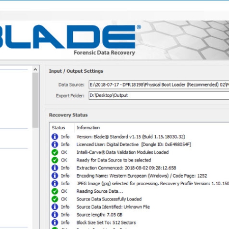 Digital Detective Blade Standard Product