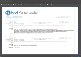 Digital Detective NetAnalysis Detailed Forensic Evidence Report