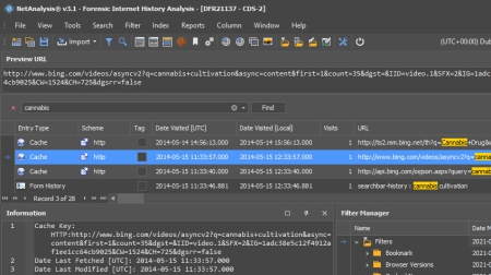 Web Browser Forensics with NetAnalysis