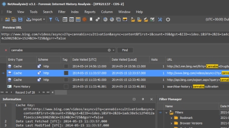 Web Browser Forensics with NetAnalysis