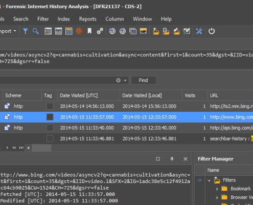 Web Browser Forensics with NetAnalysis
