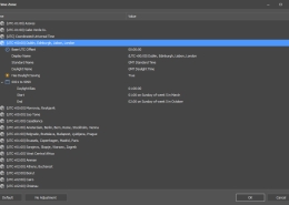 Digital Detective NetAnalysis Time Zone Setting