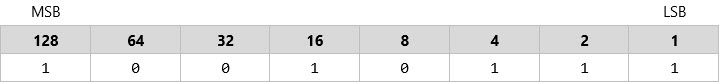 Binary to Decimal Conversion Example