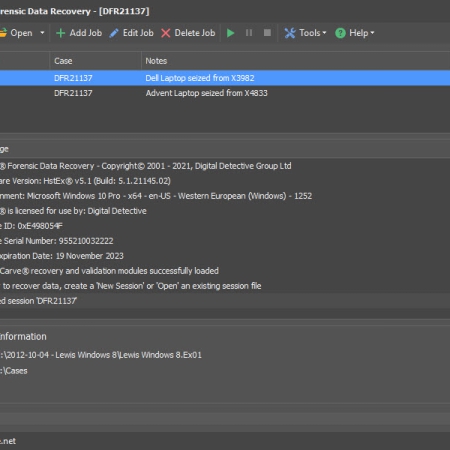 HstEx Recover Deleted Web Browser Data