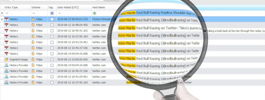 NetAnalysis Find Panel