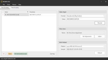 Binary-Coded Decimal Timestamps - Digital Detective